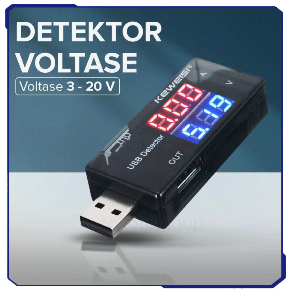 USB Charger Power Current Voltage Tester Detector - KWS-10VA