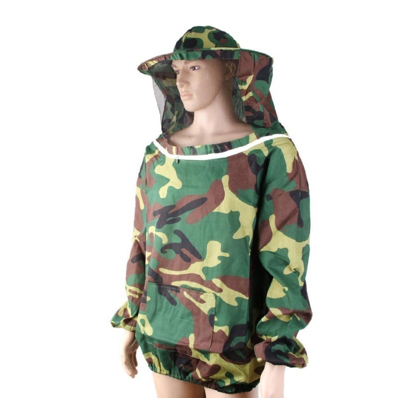 lekmeen- Pelindung Lebah Baju Lebah Madu Apd Lebah Madu Pakaian Anti Lebah Topi Lebah Pelindung Leba