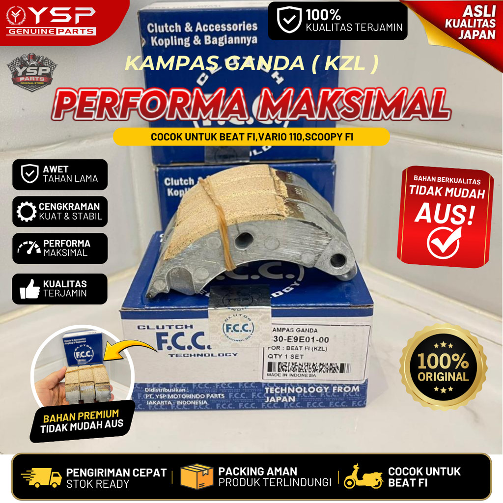 FCC-AK2 KAMPAS GANDA KOTAK (KZL) BEAT FI / SPACY / SCOOPY FI ASLI ORIGINAL FCC / KAMPAS GANDA FCC