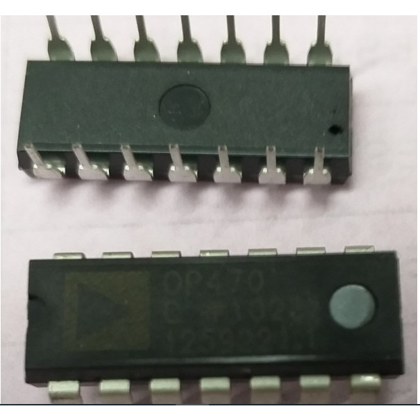 OP470 DIP  Very Low-Noise Quad Op-Amp [Elca]