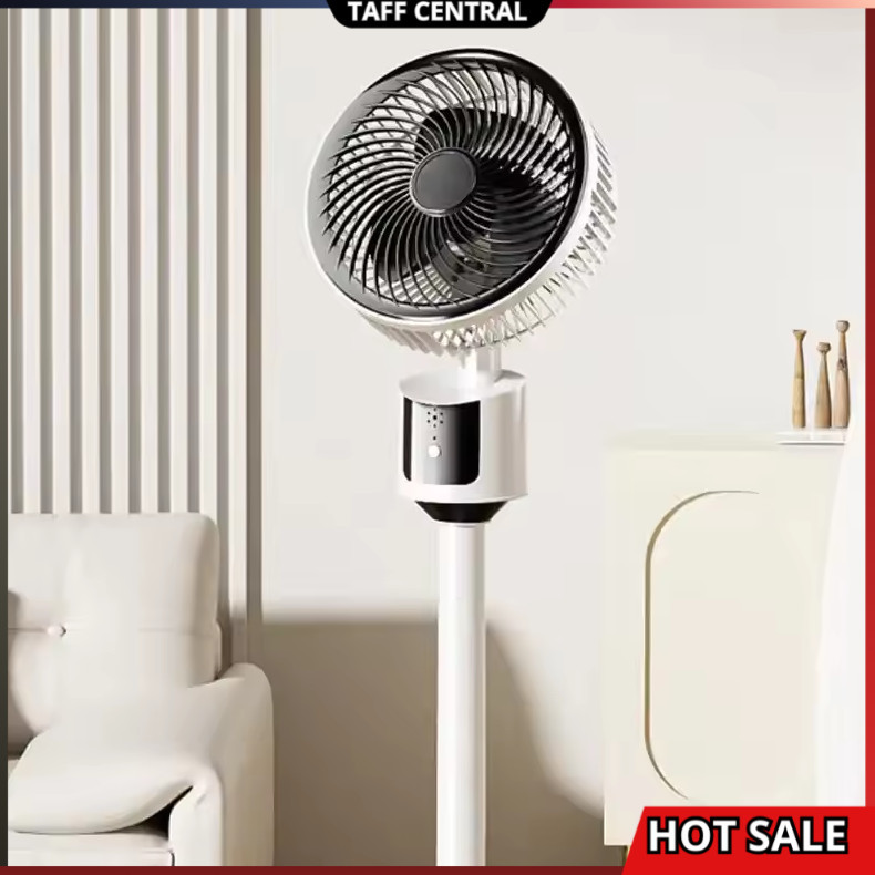 ALIONG Kipas Angin Lantai Floor Fan Multi Angle Swing USB Powered - XT-01