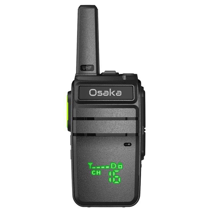 HT OSAKA A1  MINI / WALKIE TALKIE jarak jauh anti air garansi - ht osaka A-1