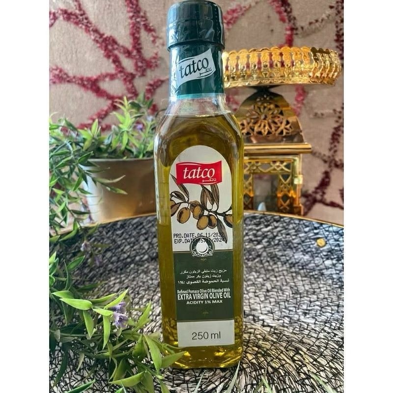Minyak Zaitun TATCO Original Arab Extra Virgin Olive Oil | FREE Packing Bubble Wrap & Kardus