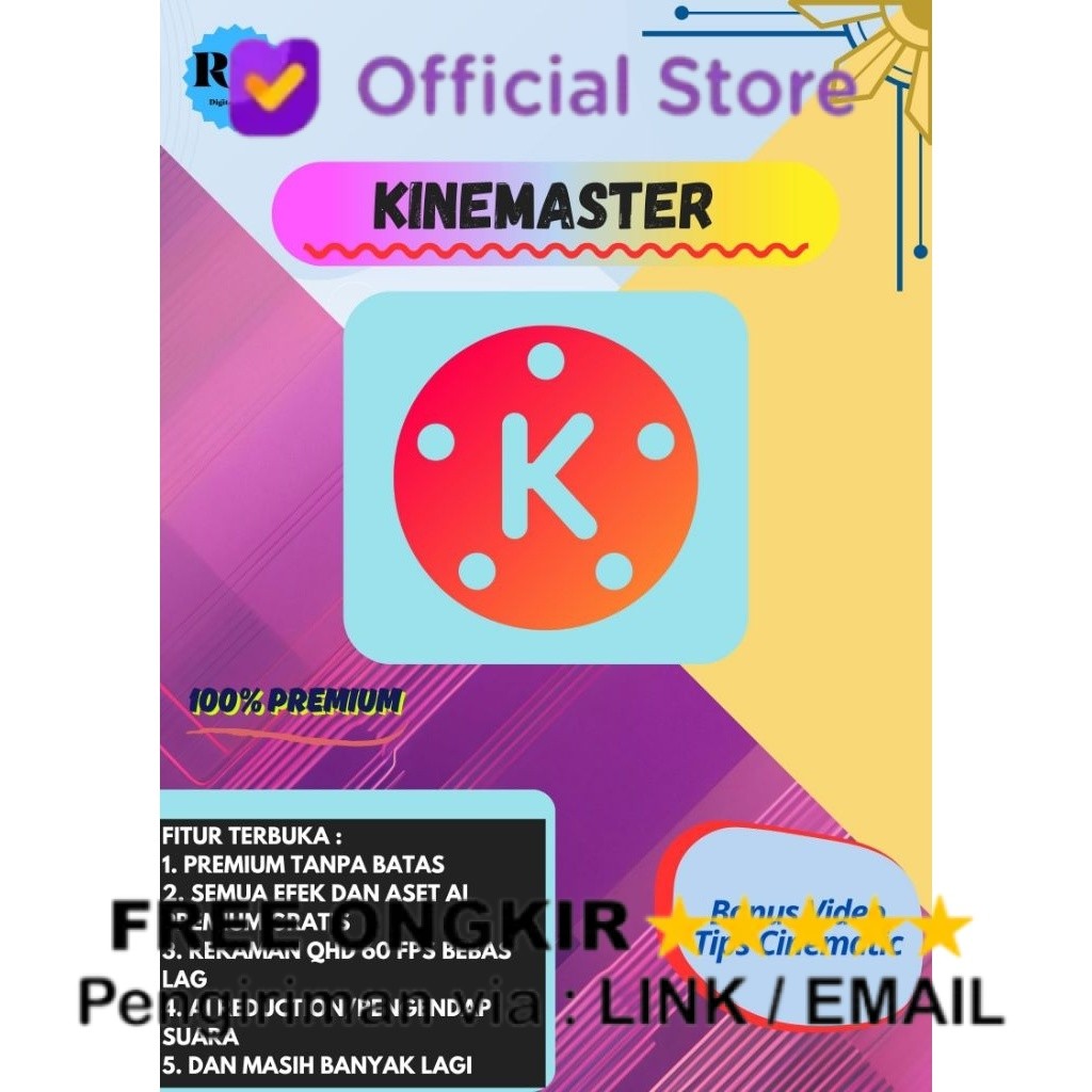 Kinemaster Premium Lifetime - Edit Video Profesional Android