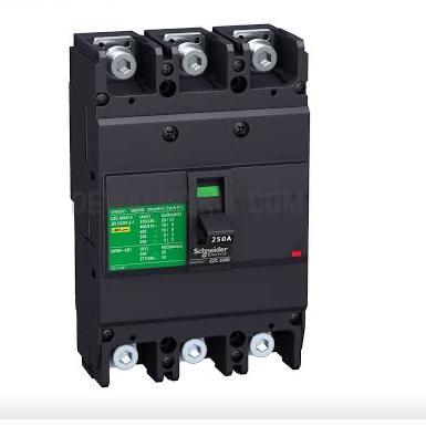 MCCB NFB EZC250F 250A 3P SCHNEIDER