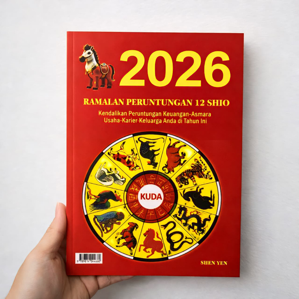 GOODLIFE Bahasa Indonesia Buku Ramalan Keberuntungan Tahunan 12 Shio 2026 Shio Kuda Premium Original