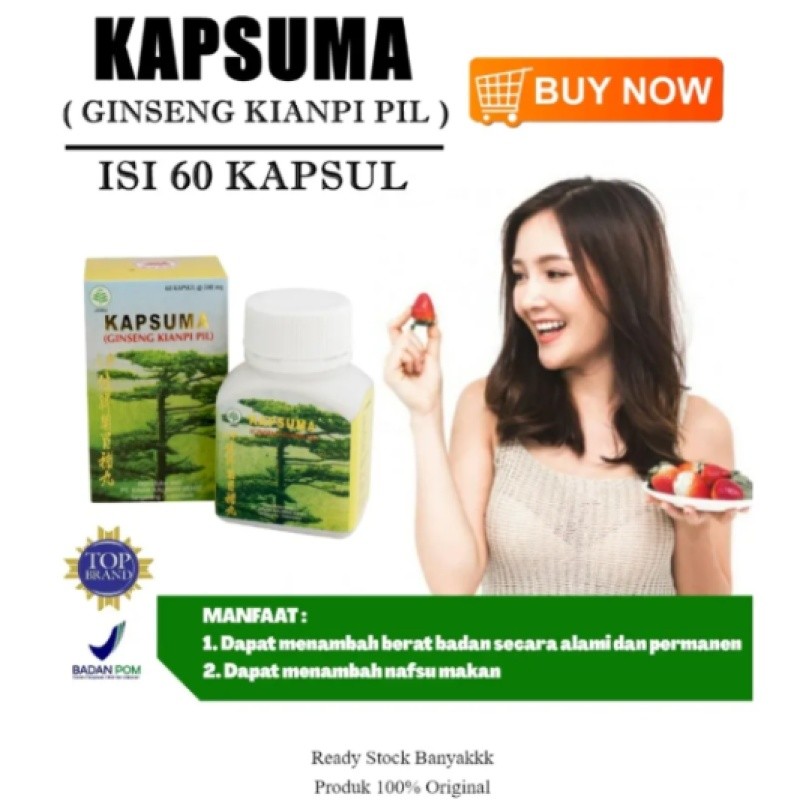 KIANPI PIL Kianpi ginseng obat penggemuk badan dewasa.