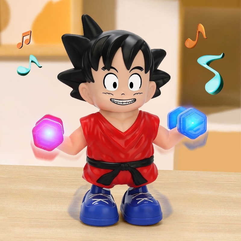 KD888 #D32 MAINAN ANAK ROBOT JOGET MAINAN GOKU JOGET MAINAN ROBOT JOGET MUSIC DAN LED