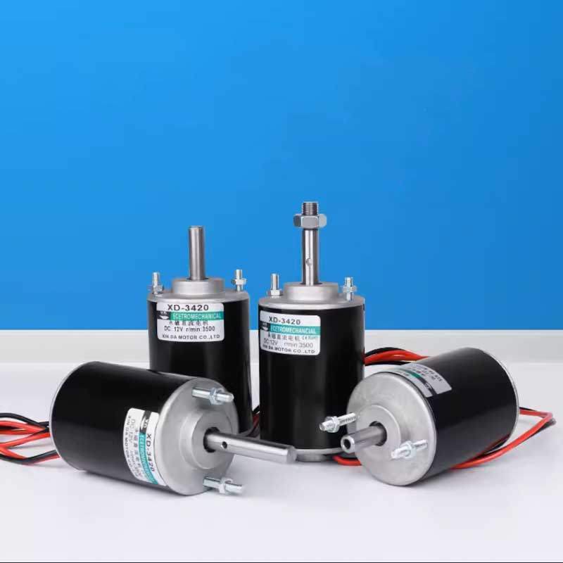 XD-3420 12V 3500RPM Dinamo Motor High Speed 30W