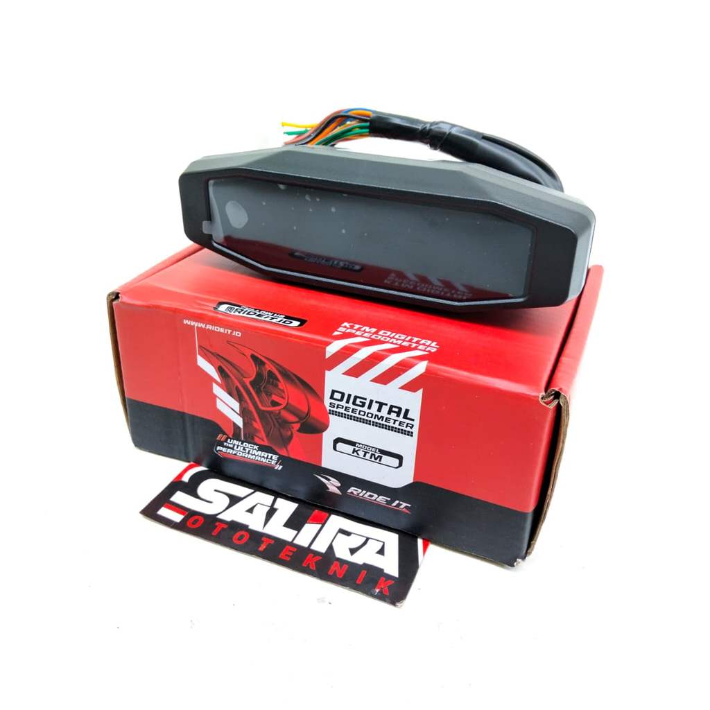 Speedometer Digital  Gen 2 RIDE IT FULL DIGITAL  Spido Spidometer Full Indikator Universal CB GL Tra
