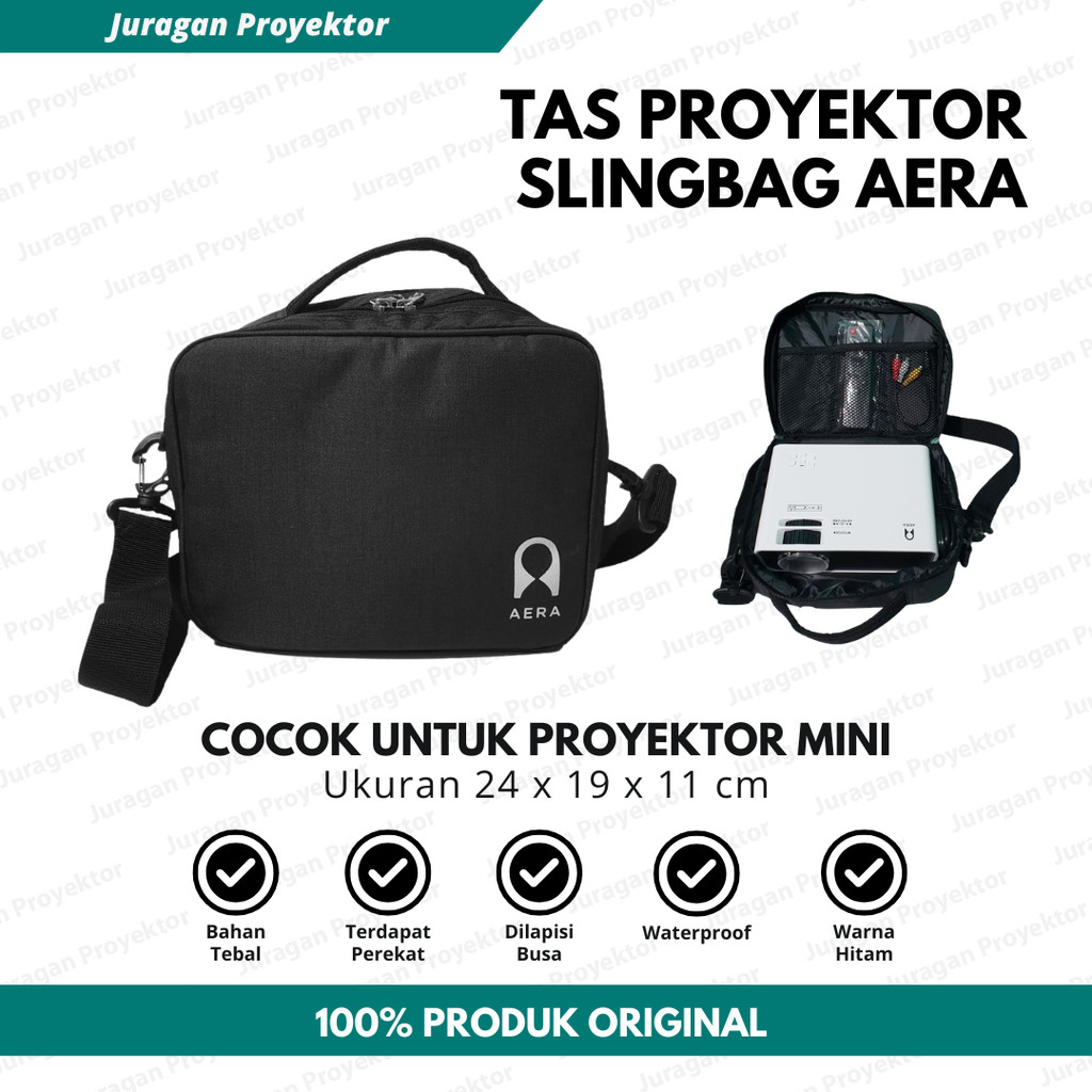TAS PROYEKTOR AERA MINI PROJECTOR BAG AERA | TAS SLINGBAG TAS SLEMPANG PROYEKTOR AERA | TAS PENYIMPA