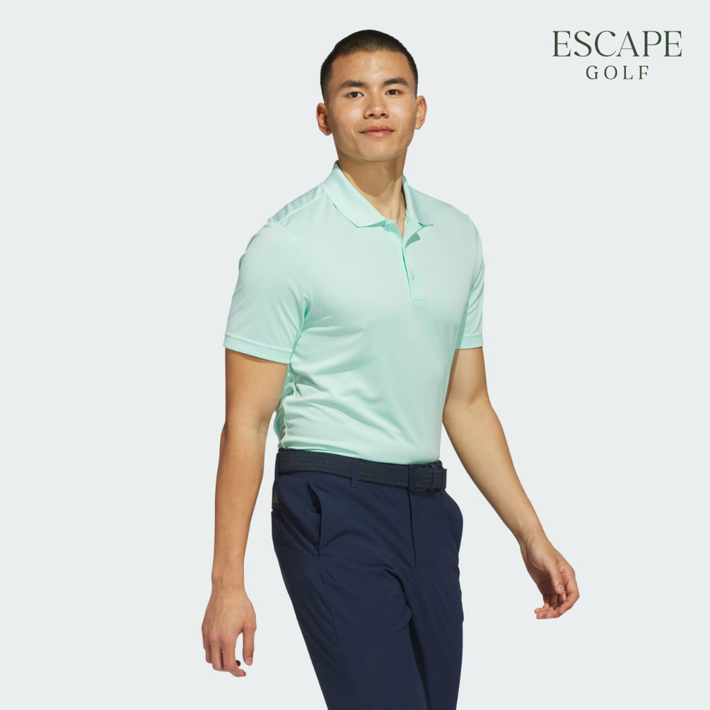 Polo Golf Performance Pria Biru | Core Adidas Performance Primegreen Polo Mint Blue