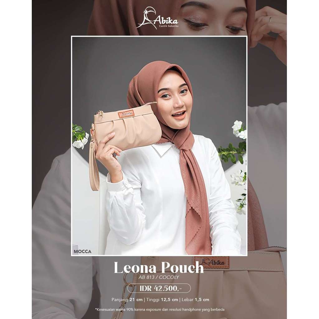 ABIKA LEONA POUCH MOCCA