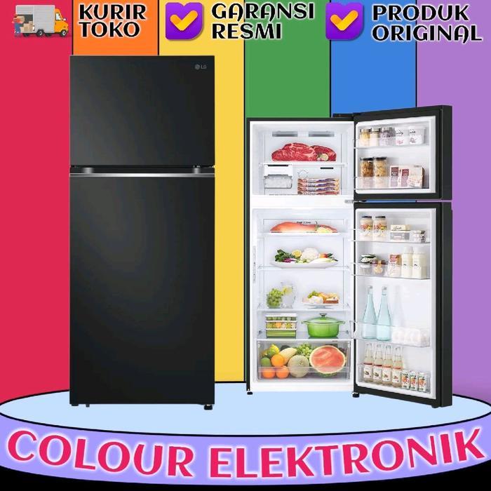 LG GN-B372PQFB KULKAS 2 PINTU 410 Liter | LG GNB372PQFB GNB372 pengganti GNB422SQCL