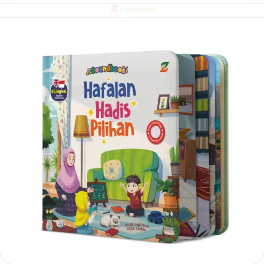 Buku Anak Islami Soundbook Hafalan Hadis Pilihan - Buku Bilingual Islami Bersuara