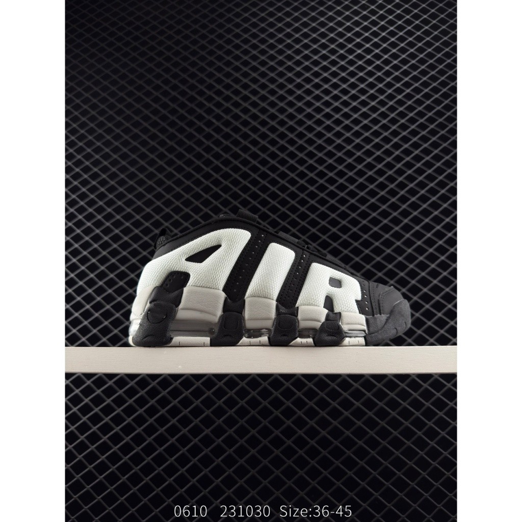 WMNS Air More Uptempo GS Koleksi Barely Green Sepatu basket kasual serbaguna bergaya sporty untuk bu