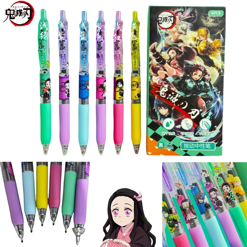 Demon Slayer: Tanjiro Kamado Kamado Nezuko Anime Peripheral Creative Personality Cartoon Student Exa