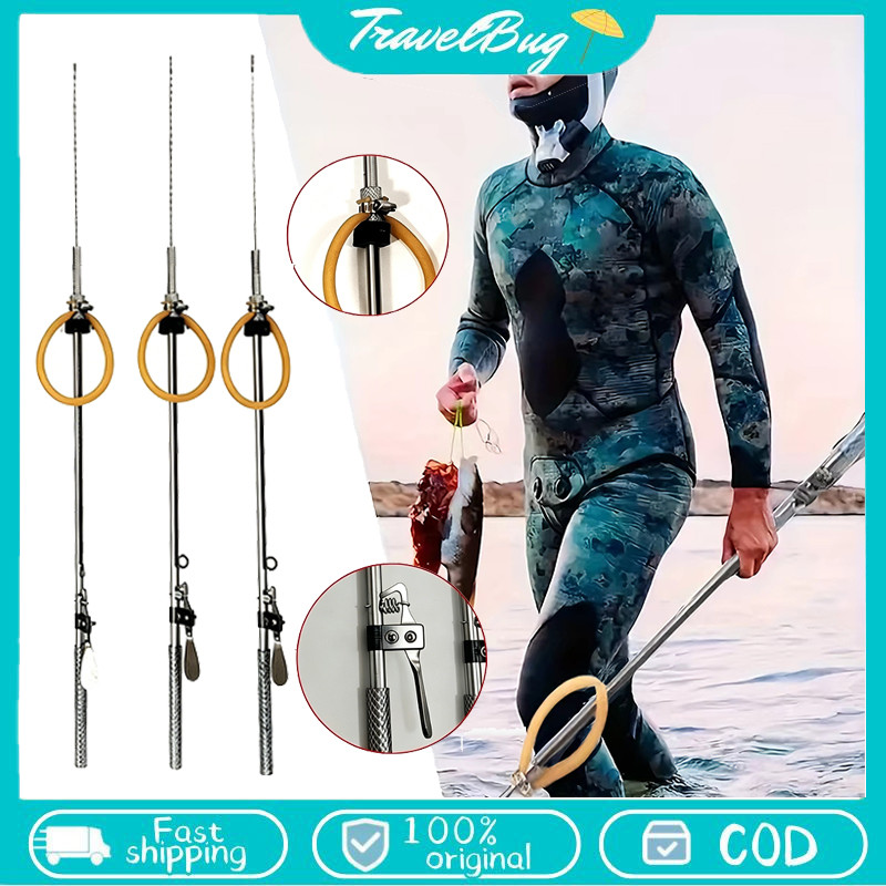 Tombak Selam Stainless Steel Alat Pancing Penembak Tombak Bawah Air Alat Pancing Alat Pancing Tidak 