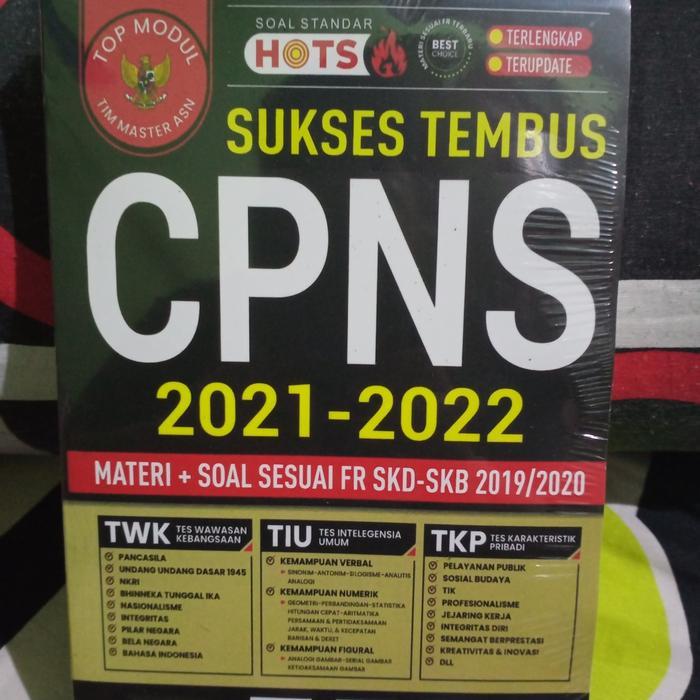 sukses tembuss CPNS 2021-2022 materi+soalsesuai fr skd -skp 2019/2020