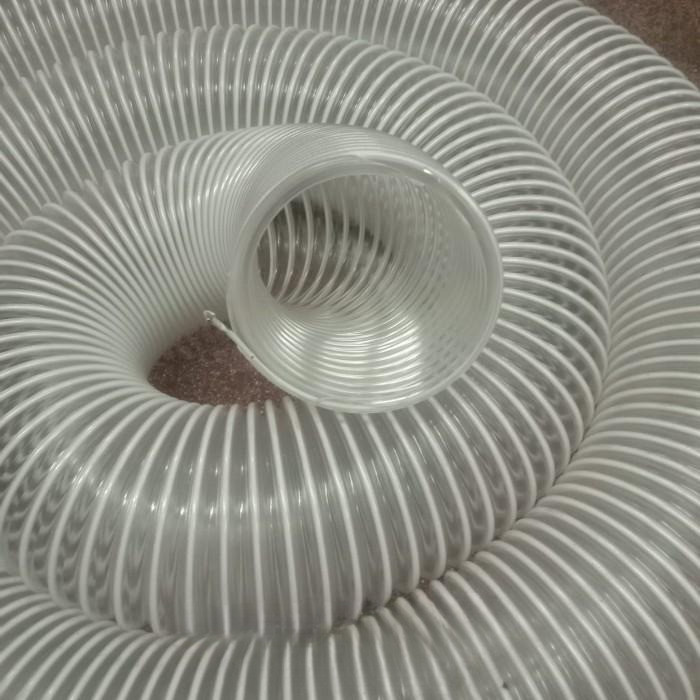 Pu ducting hose 2" inch selang flexible vacum plastik flex