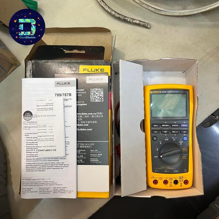 fluke 787b processmeter FLUKE 787 B DIGITAL PROCESS METER