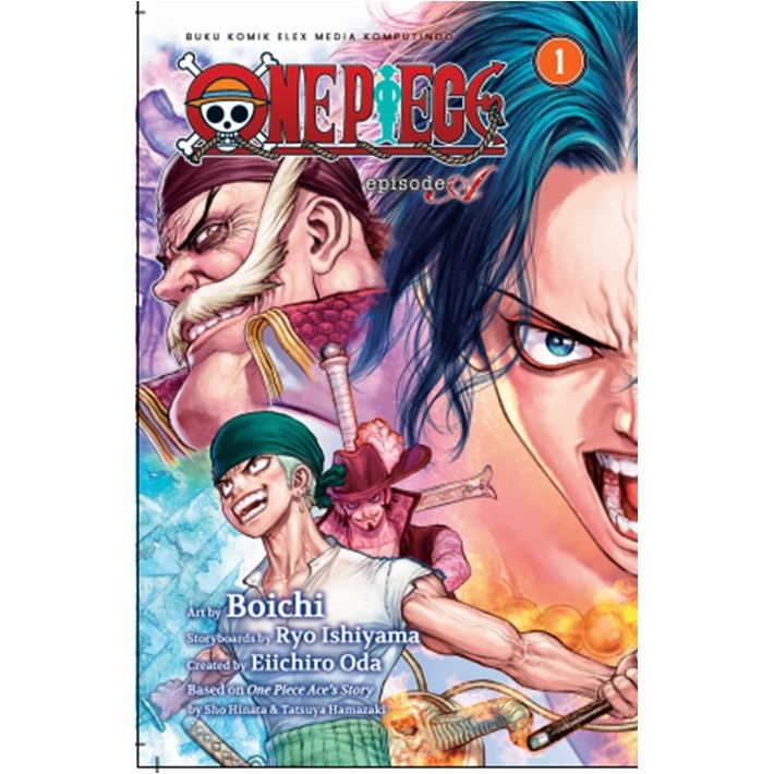 KOMIK SERI ONE PIECE EPISODE A - EIICHIRO ODA