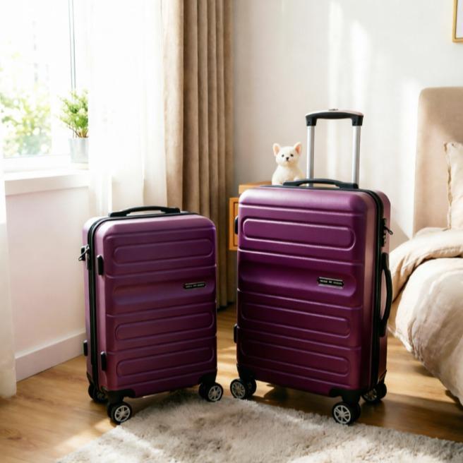 IBKoper A003 koper hardcase koper jumbo 20Inch 24Inch 28Inch Hardcase ABS Tahan Banting 4 Roda 360° 