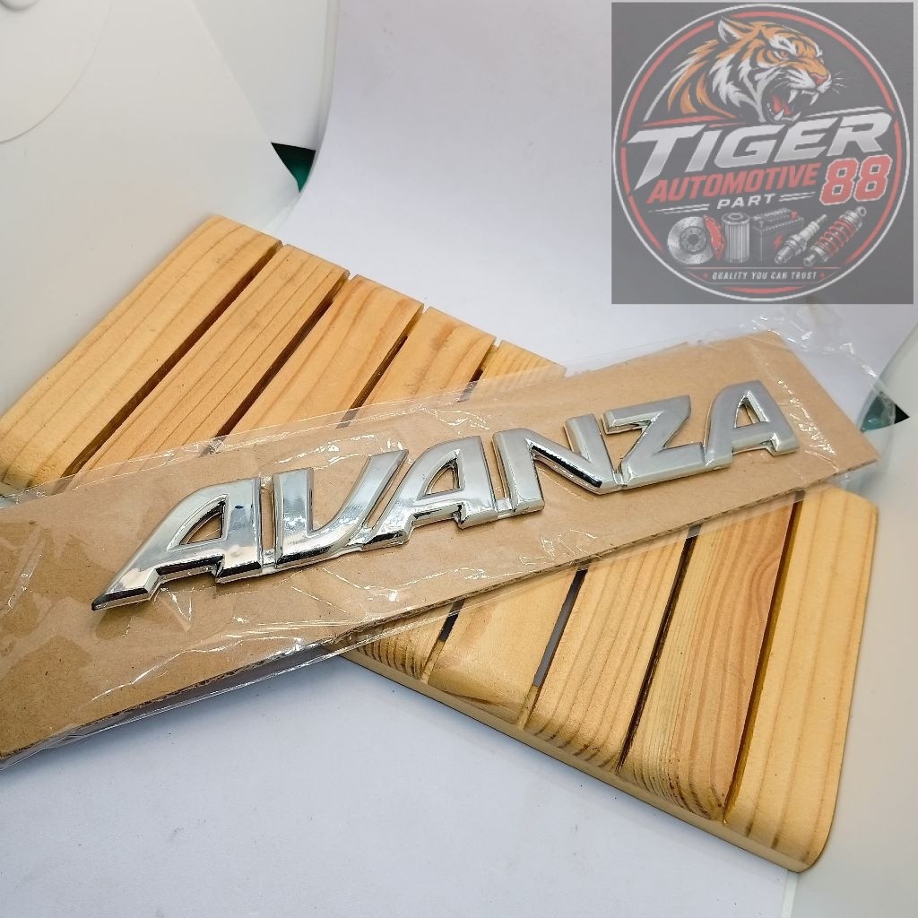 Emblem Logo Tulisan Mobil Avanza Original