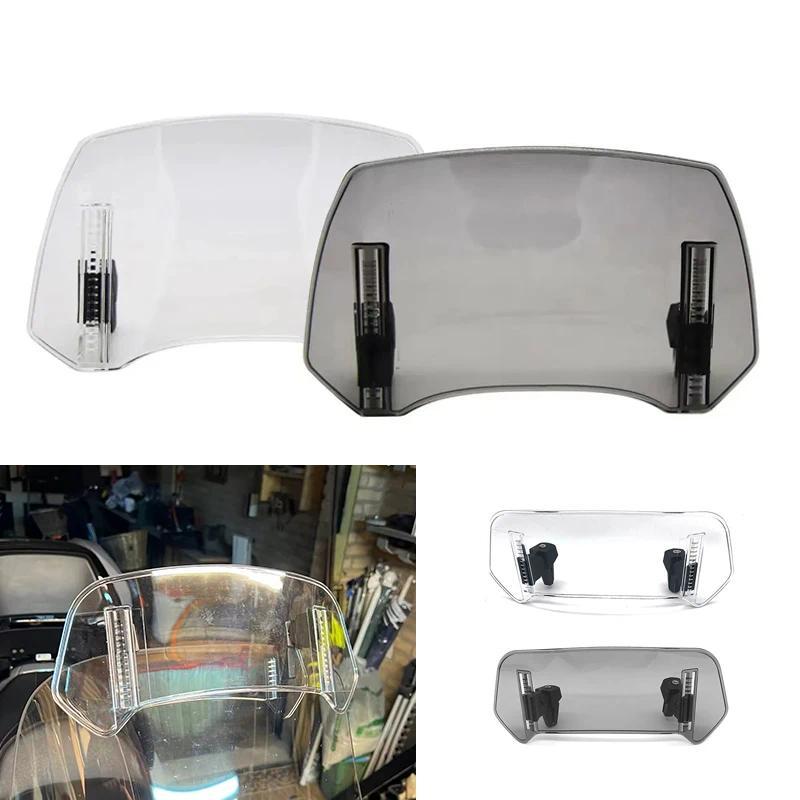 Motorcycle Windshield Extension Adjustable Spoiler Deflector Fit fors HONDA PCX125 PCX150 PCX160 FOR