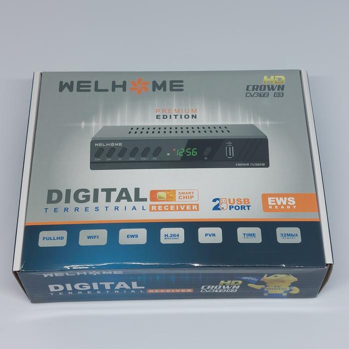 Set Top Box Tv Digital Luby DVB T2-01 / Receiver Siaran Digital/STB - LUBY DVB-T2-02, STB aja Terlar