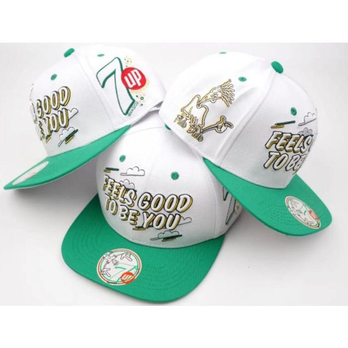 Topi Snapback Fido Dido Varian - Putih