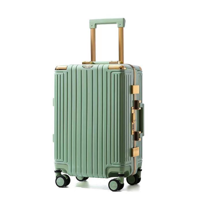 Indo Roaming Koper Cabin Koper Bagasi Koper Wanita Pria T098 - GREEN, 24