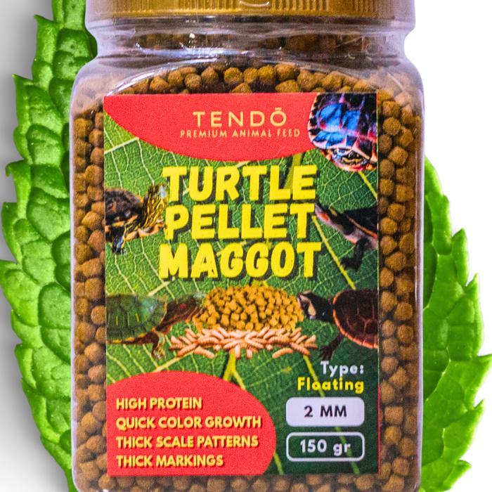Pelet Kura Kura Pakan Makanan Kura Kura Brazil Ambon Dada Merah Maggot Kering Tendo
