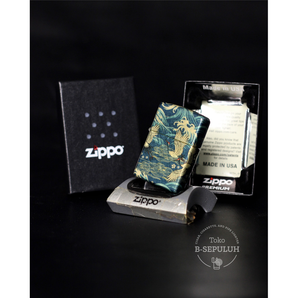 Zippo Asian Bird design 48684