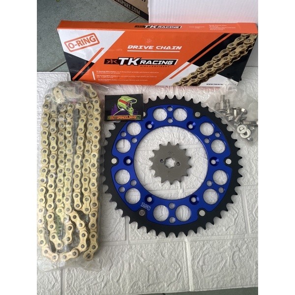 Gear Set  Yamaha Wr 155 Gear Set Roz Wr155 Set Rantai