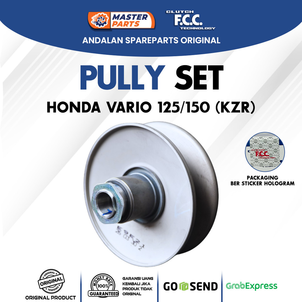 Pulley Set FCC Honda Vario 125 / 150 (KZR) Original FCC 100%