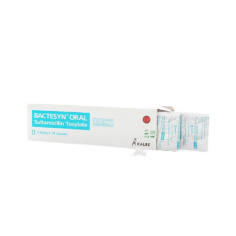 BACTESYN ORAL 375 MG 1 STRIP @ 10 KAPLET