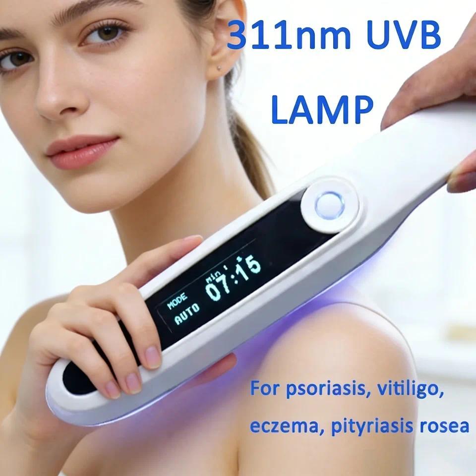 Sumber Cahaya UVB Narrow Band 311NM untuk Perawatan Vitiligo, Psoriasis, Eksim, Lampu Terapi Ultravi