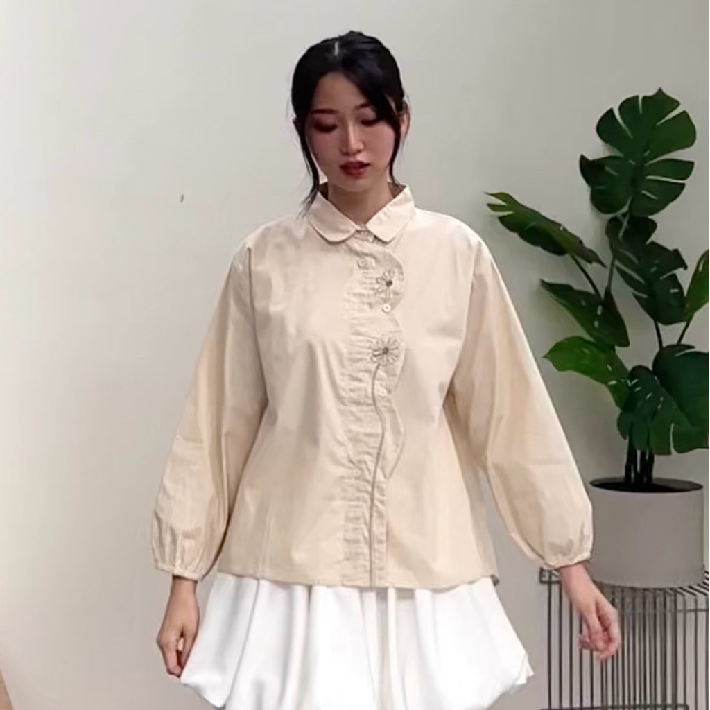 JUANXSHOP Daisy Shirt // Kemeja Wanita [ bibbi ]