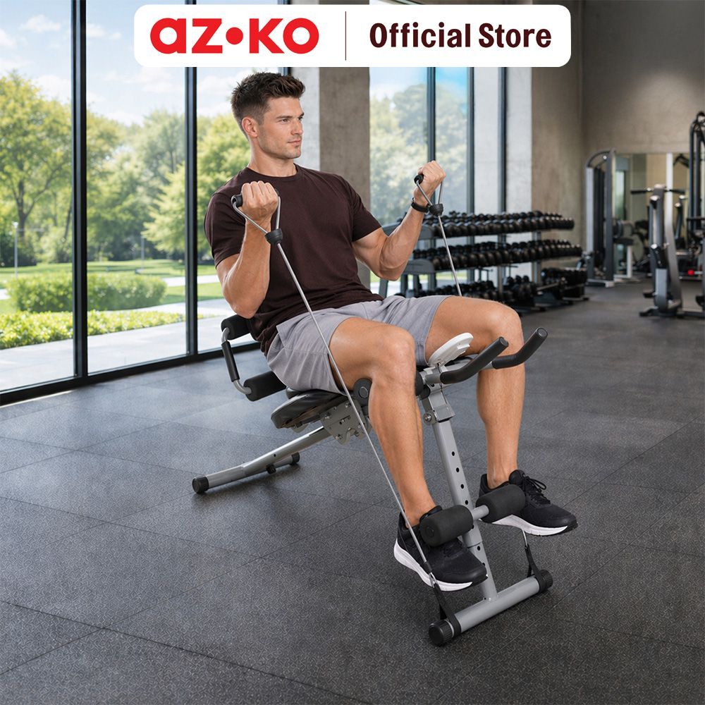 AZKO Kinetic Power Plank Multifungsi Perlengkapan Fitness Dan Gym Full Body Exercise Alat Olahraga
