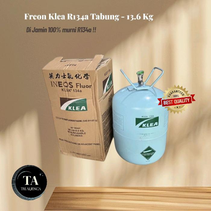 Freon Klea R134A Tabung -13.6 Kg Murni 100% - AC Mobil, Kulkas