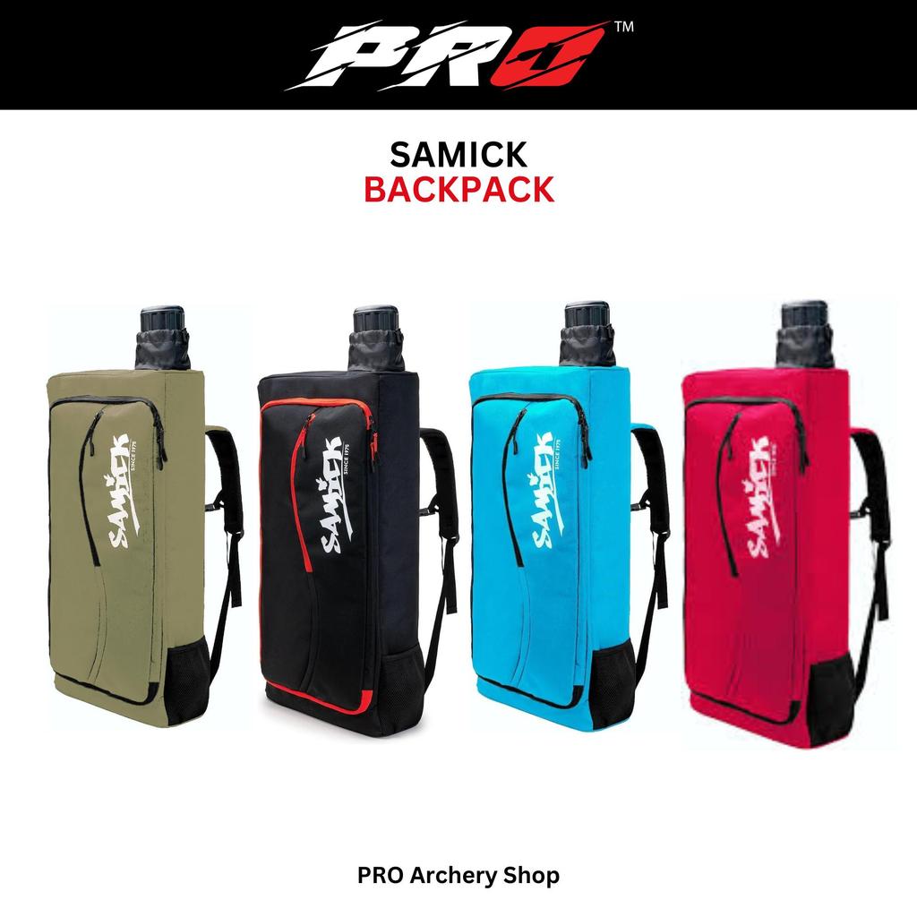 TAS SAMICK RECURVE BACKPACK STANDARD BOW TAS BUSUR PANAHAN NASIONAL RECURVE BAREBOW ANAK DEWASA