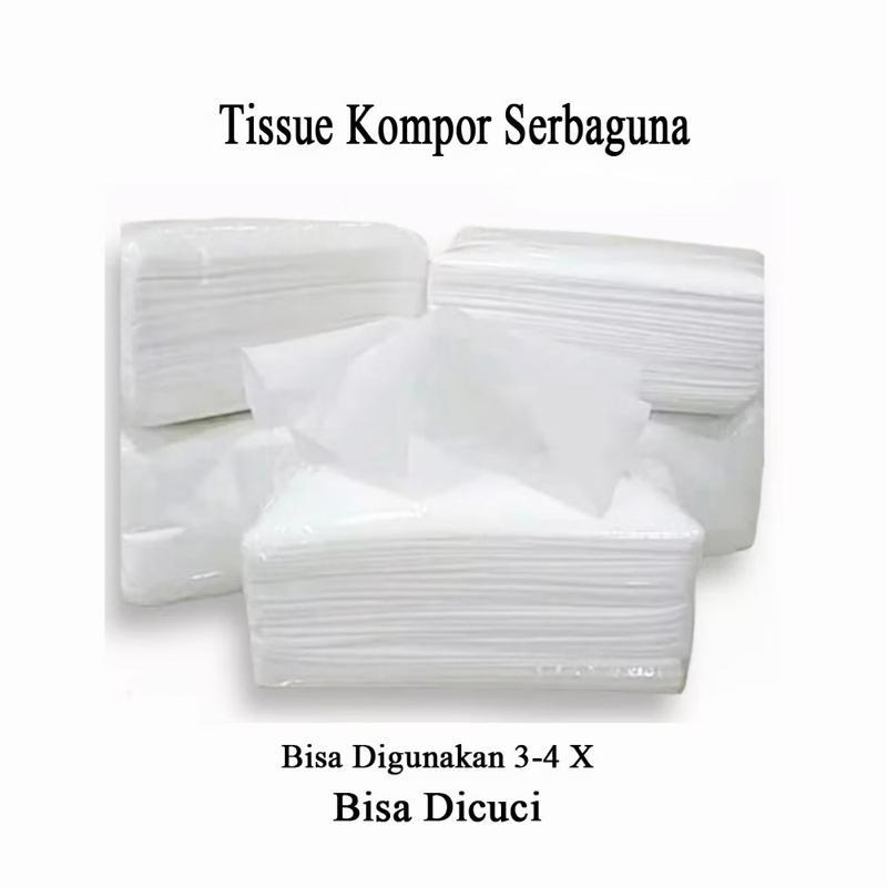 Tisu Kompor Bisa Dicuci 100gr 20x20cm Tisu Dapur Tisu Kering bahan tisu basah Bukan Tisu Lipat Lap M