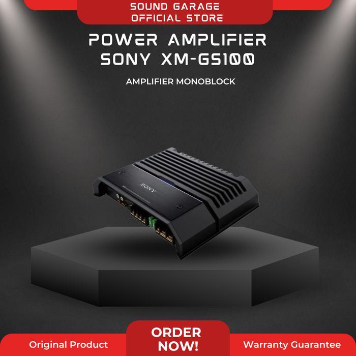 POWER AMPLIFIER MONOBLOCK CLASS D SONY XM-GS100