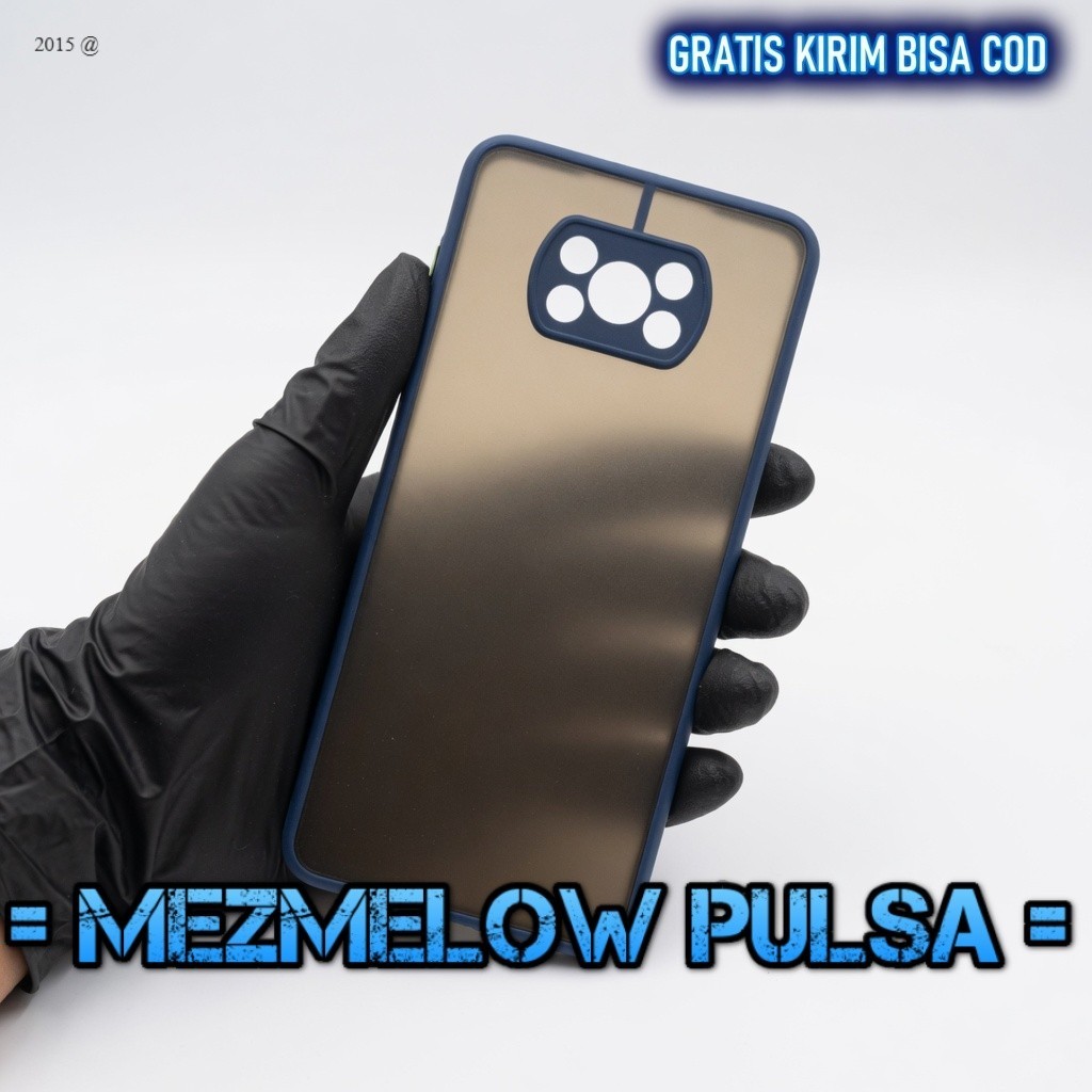 Hard Case Transparant Pelindung Kamera Warna Caseng XIAOMI POCO X3 NFC / POCO X3 PRO