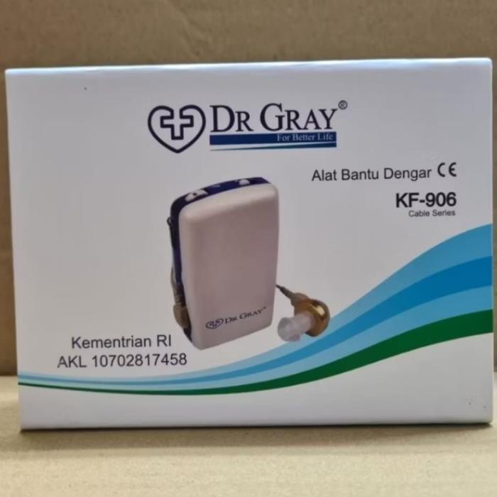 Hearing Aid Dr Gray Kabel/Alat dengar Dr Gray KF-906
