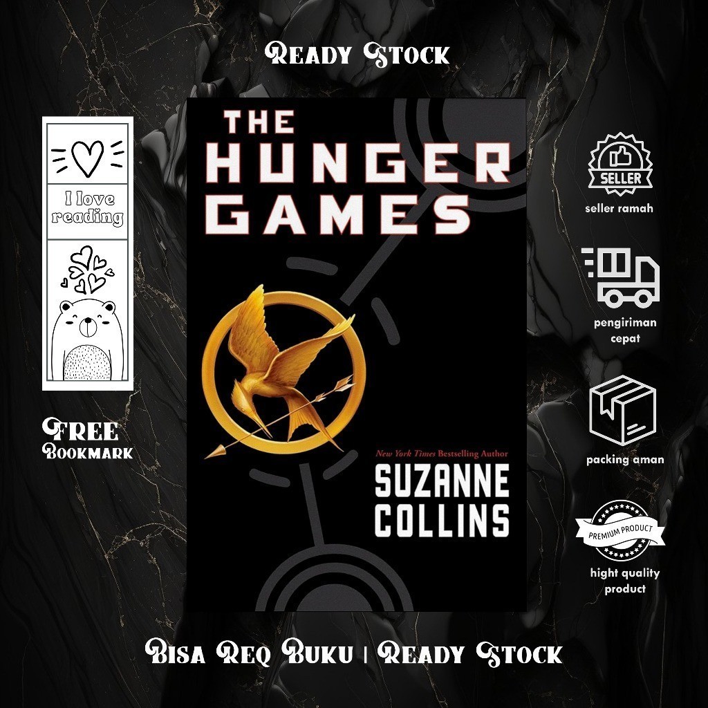 The Hunger Games by Suzanne Collins (English/Indonesia)