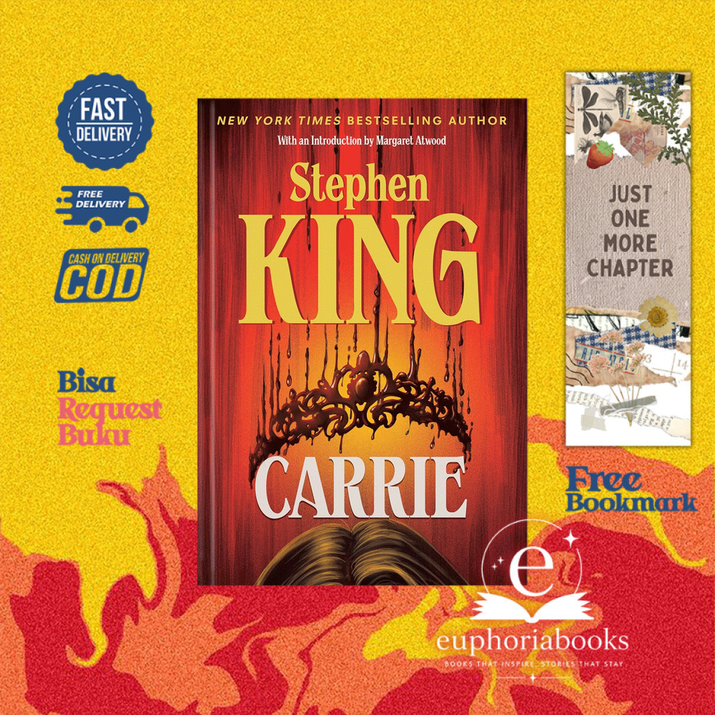 Carrie by Stephen King (English Books)