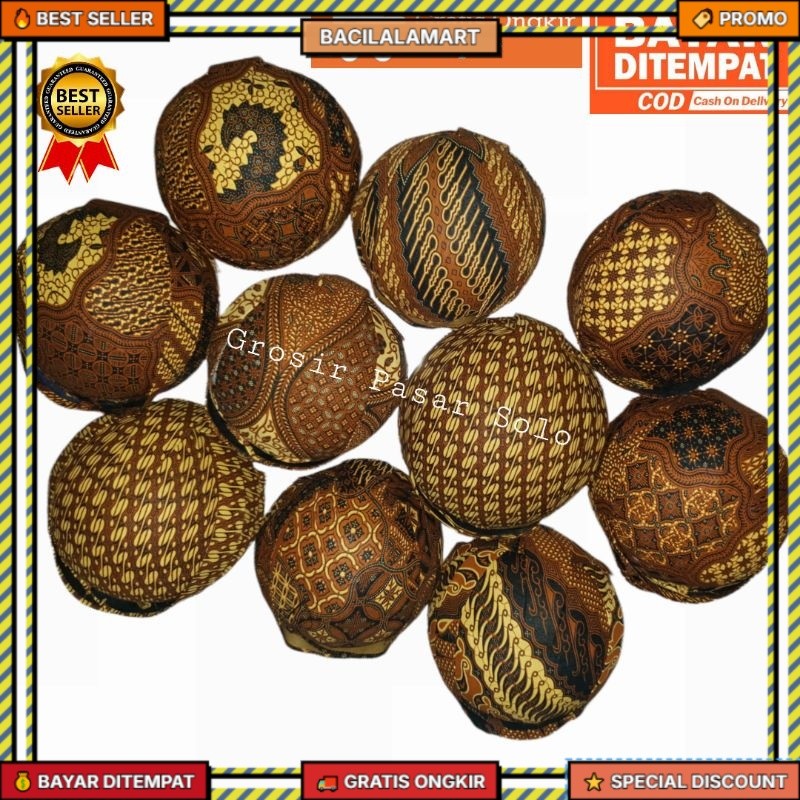 Blangkon Solo Jebeh Batik / Blangkon Solo / blangkon anak / blangkon dewasa GPS COD