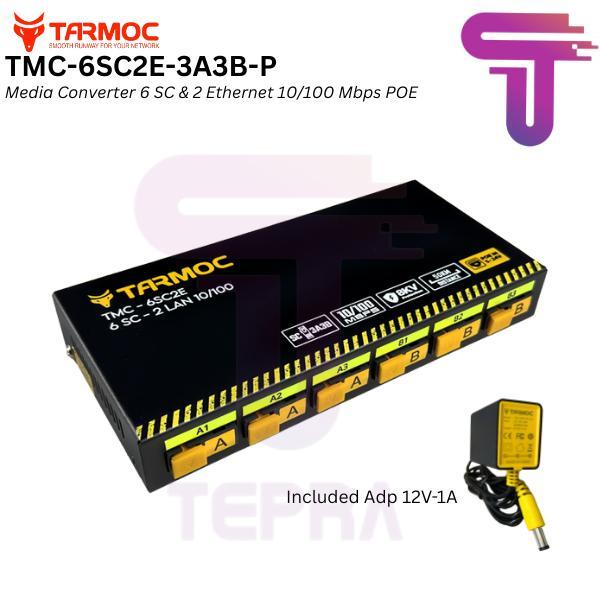 Media Converter 6 Port FO 2 Port LAN 10/100 / 6 FO 2 LAN / 6 SC 2 Rj45 - 6SC2E-3A3B